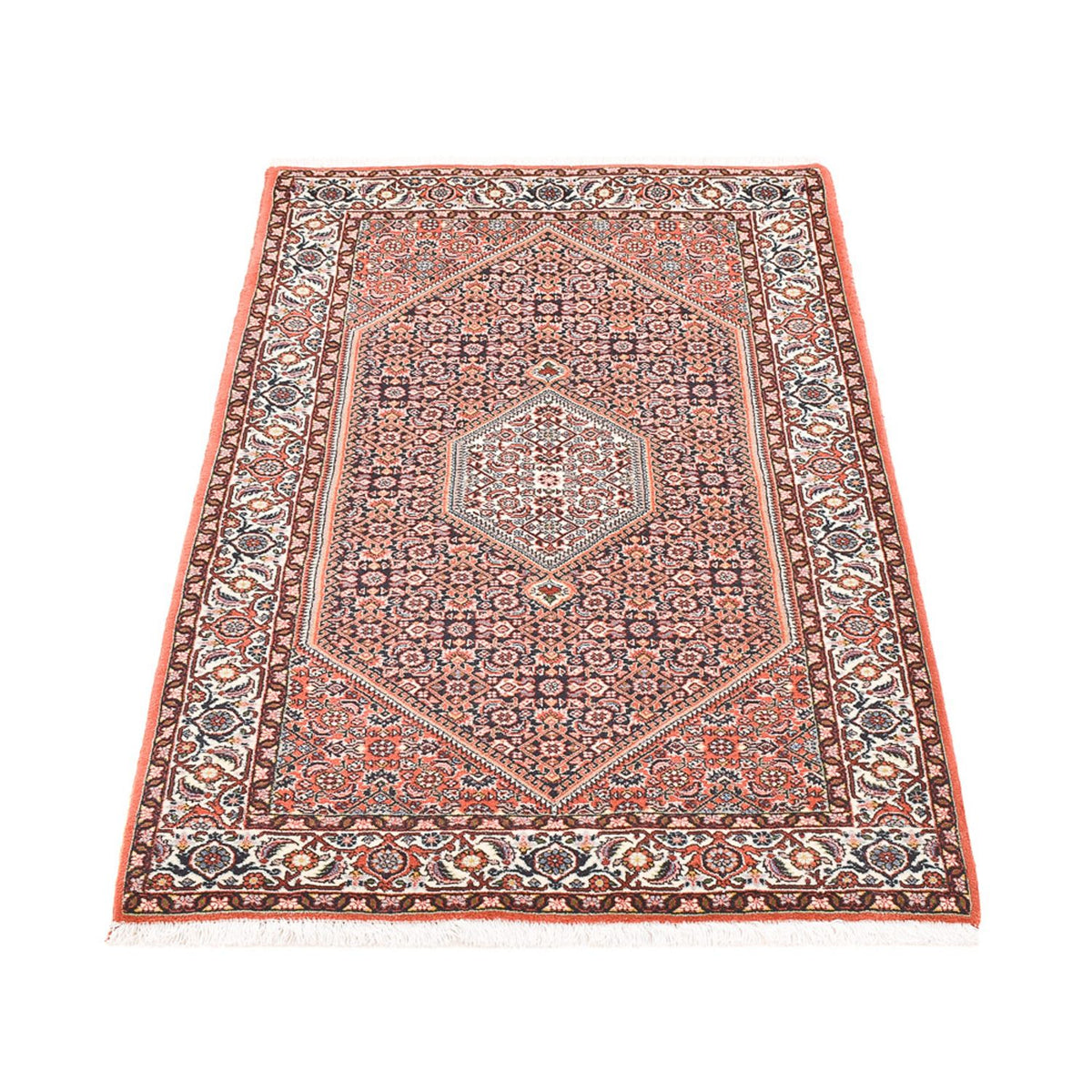 Tapis persan - Bidjar - 140 x 85 cm - rouille