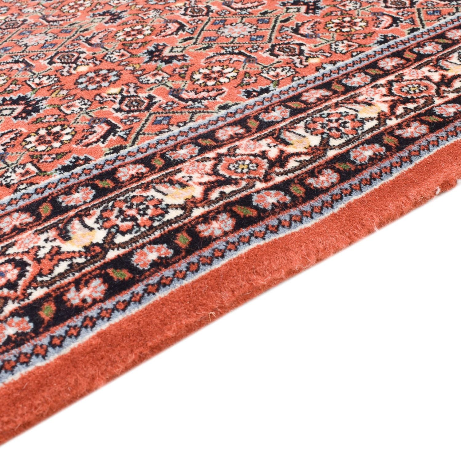 Tapis persan - Bidjar - 140 x 95 cm - rouille