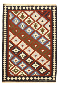 Tapis Kelim - Oriental - 145 x 100 cm - multicolore