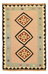 Tapis Kelim - Oriental - 155 x 100 cm - multicolore