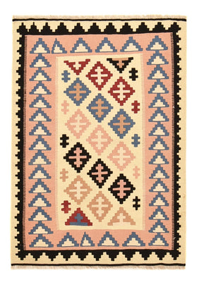 Tapis Kelim - Oriental - 145 x 100 cm - multicolore