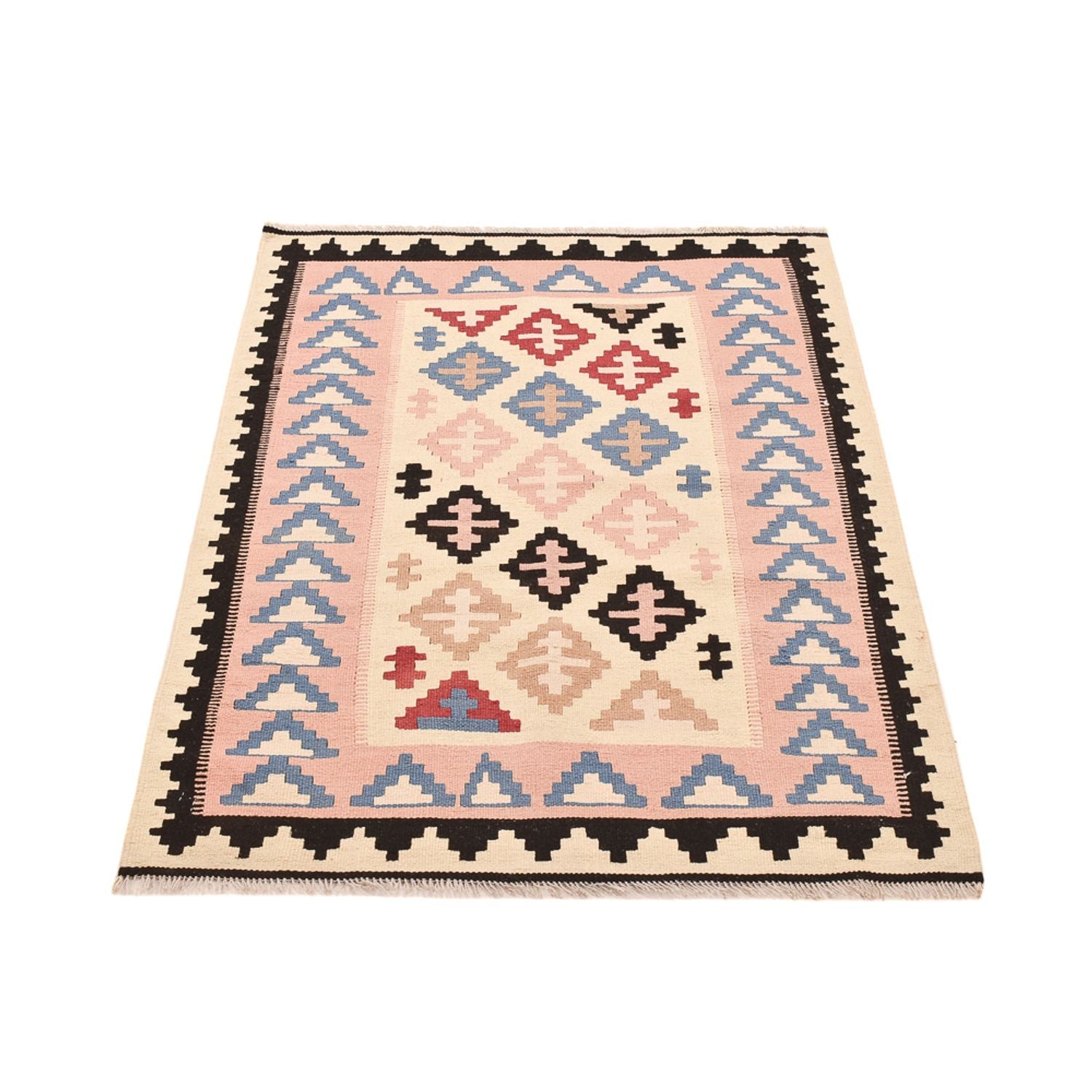 Tapis Kelim - Oriental - 145 x 100 cm - multicolore