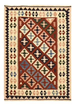 Tapis Kelim - Oriental - 142 x 100 cm - multicolore