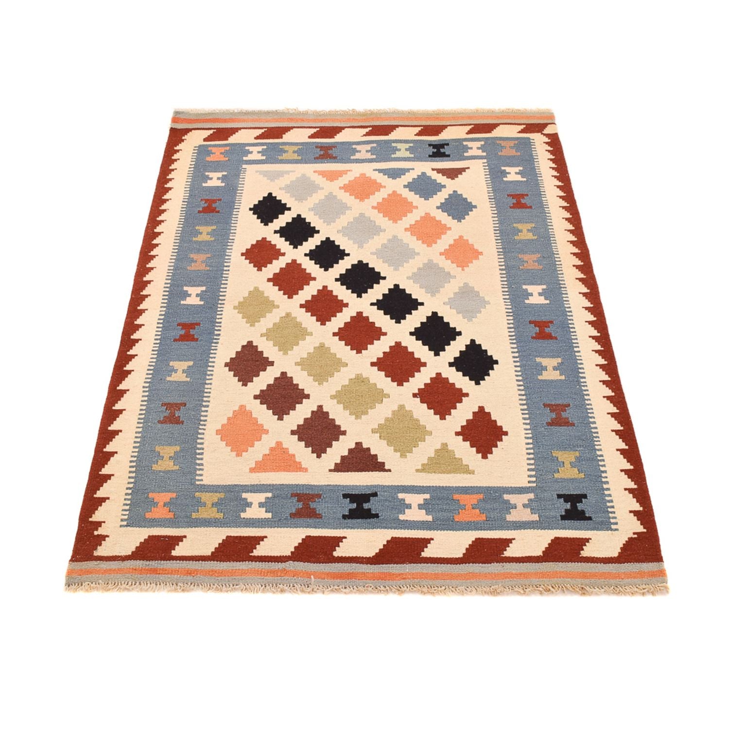 Tapis Kelim - Oriental - 147 x 100 cm - multicolore
