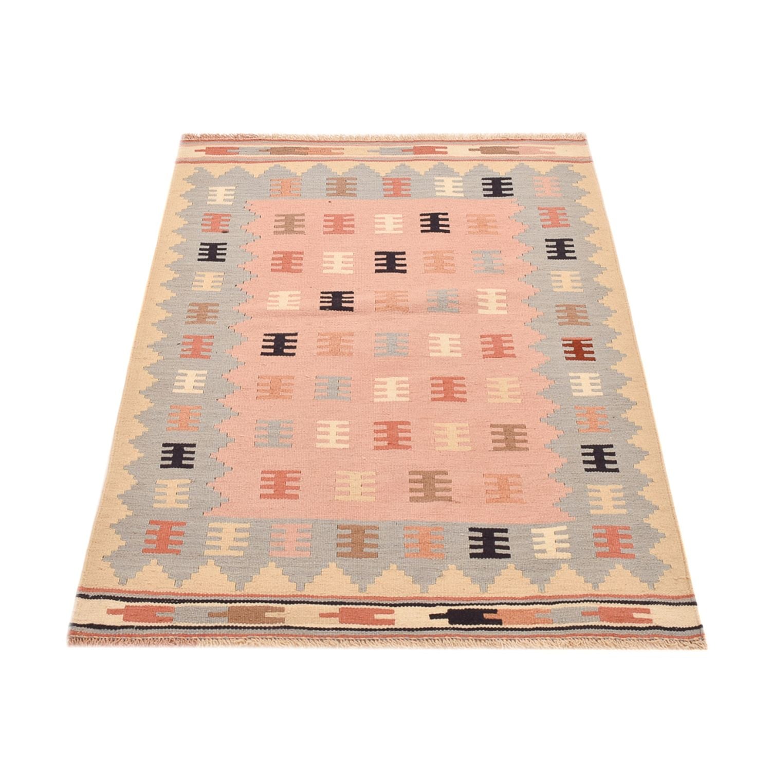 Tapis Kelim - Oriental - 154 x 100 cm - multicolore