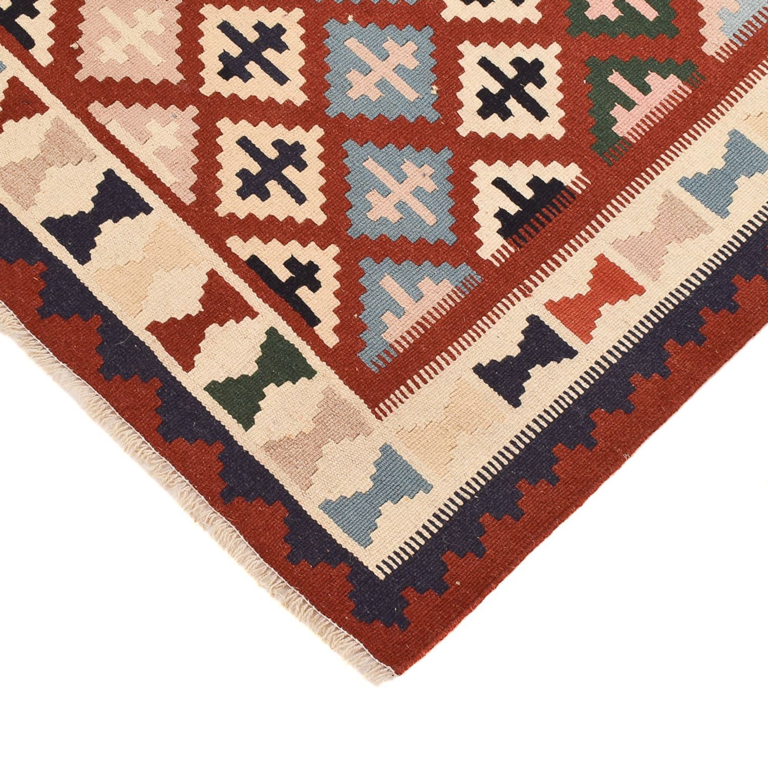 Tapis Kelim - Oriental - 155 x 100 cm - multicolore