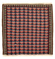 Tapis Kelim de Fars Tapis 66x66cm