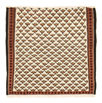 Tapis Kelim - Oriental - 88 x 85 cm - crème