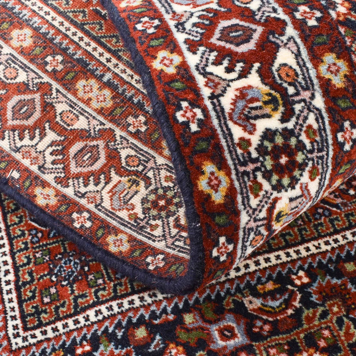 Tapis persan - Bidjar - 145 x 85 cm - rouille