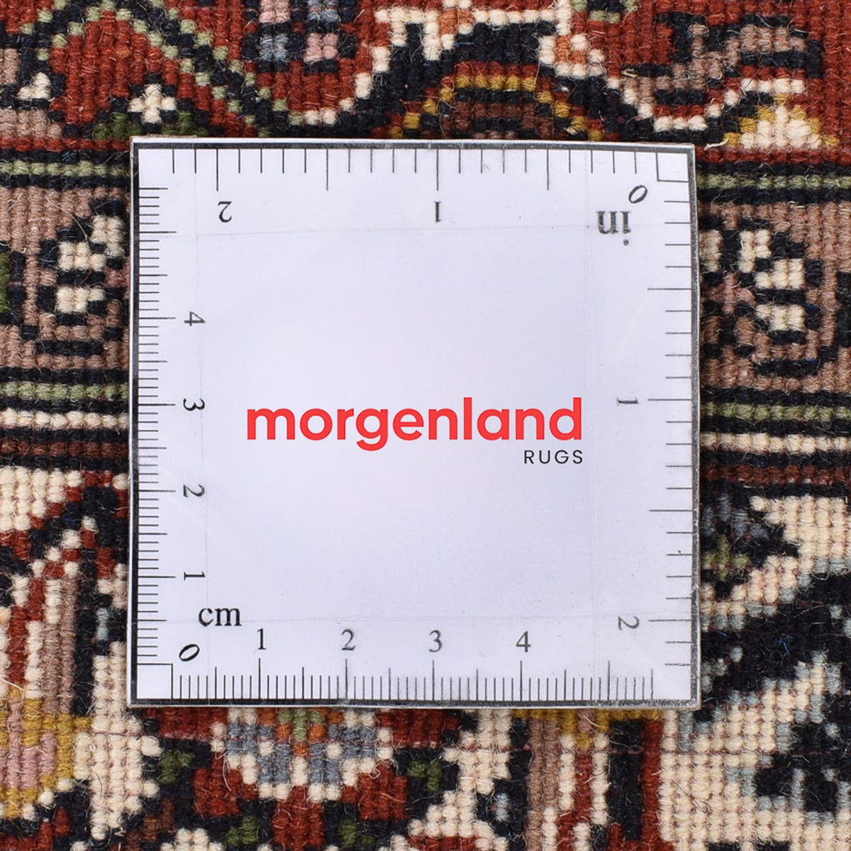 Tapis persan - Bidjar - 142 x 82 cm - rouille