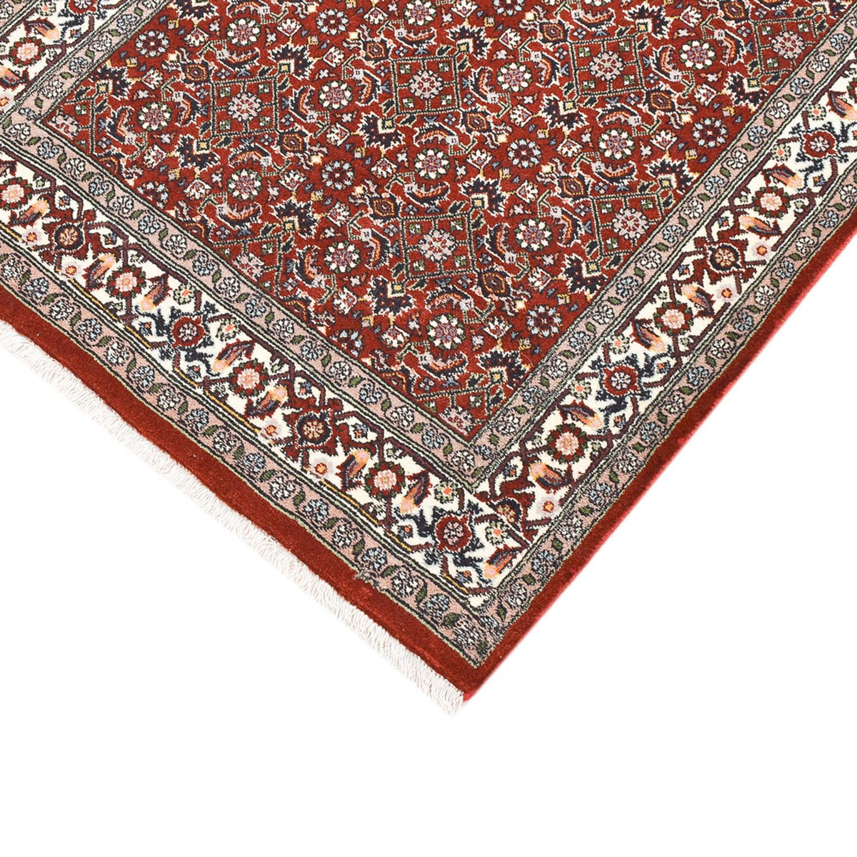 Tapis persan - Bidjar - 140 x 82 cm - rouille