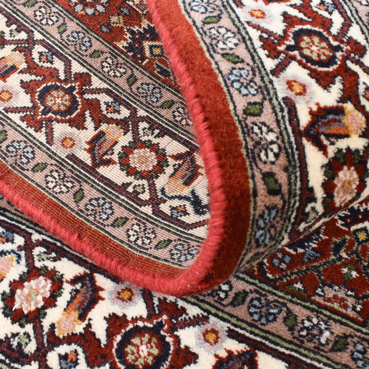 Tapis persan - Bidjar - 140 x 82 cm - rouille