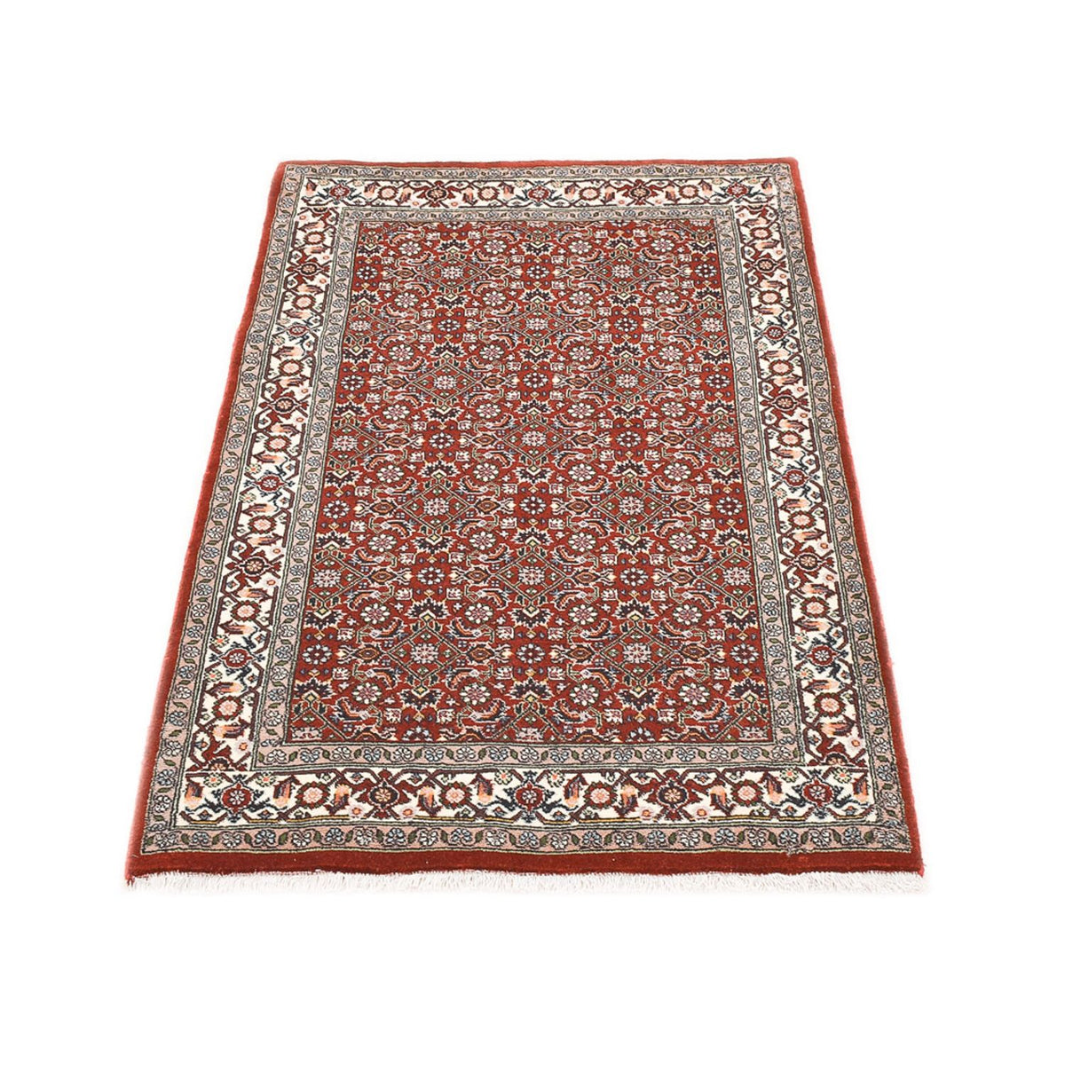 Tapis persan - Bidjar - 140 x 82 cm - rouille