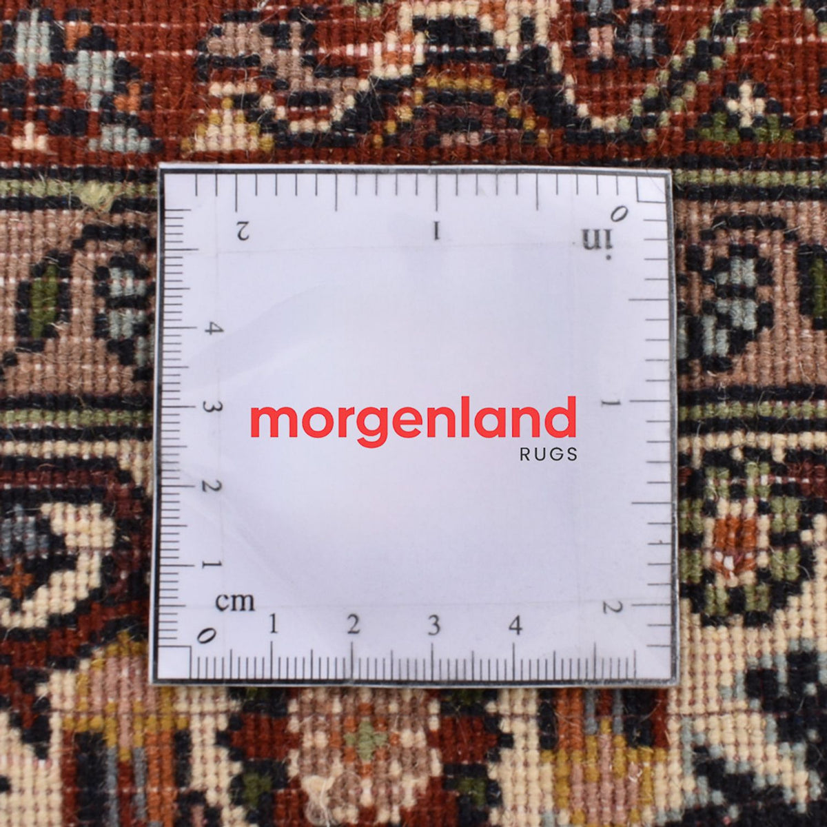 Tapis persan - Bidjar - 140 x 82 cm - rouille