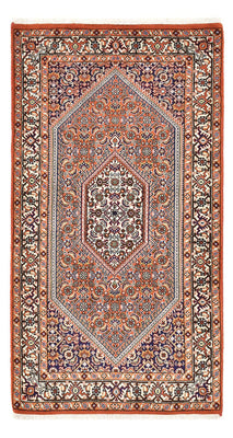 Tapis persan - Bidjar - 145 x 78 cm - rouge bordeaux
