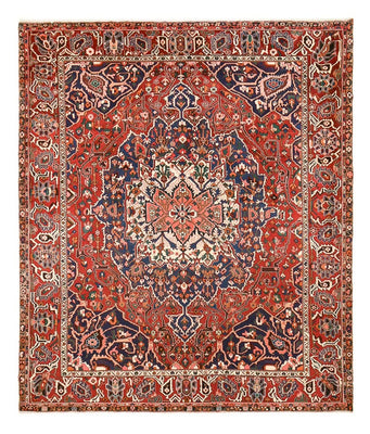 Tapis persan - Nomadic - 380 x 320 cm - rouge