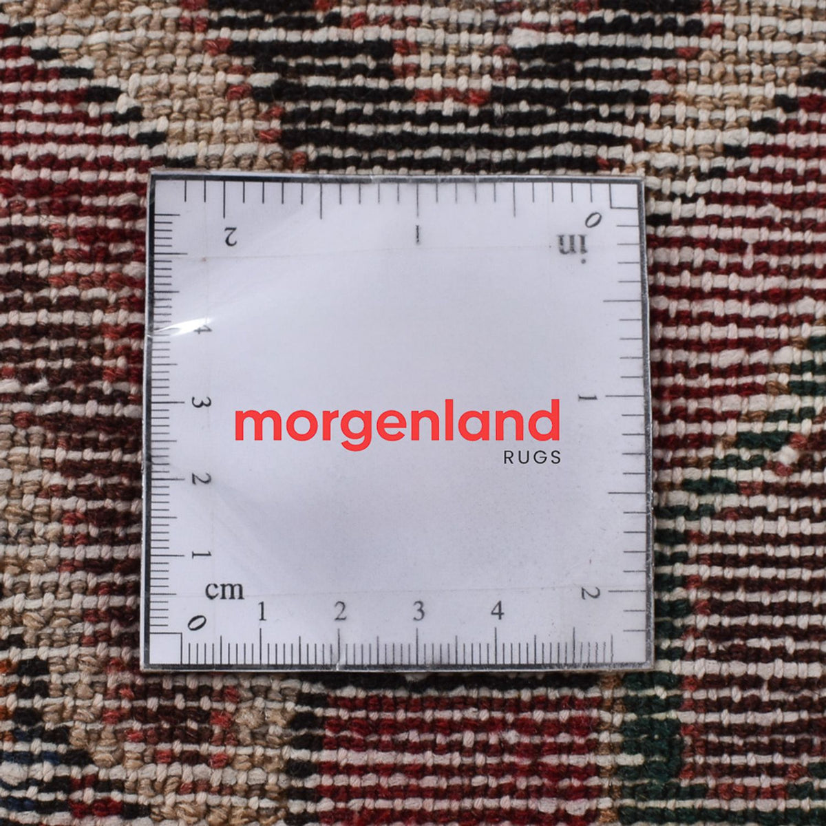 Tapis persan - Nomadic - 380 x 320 cm - rouge