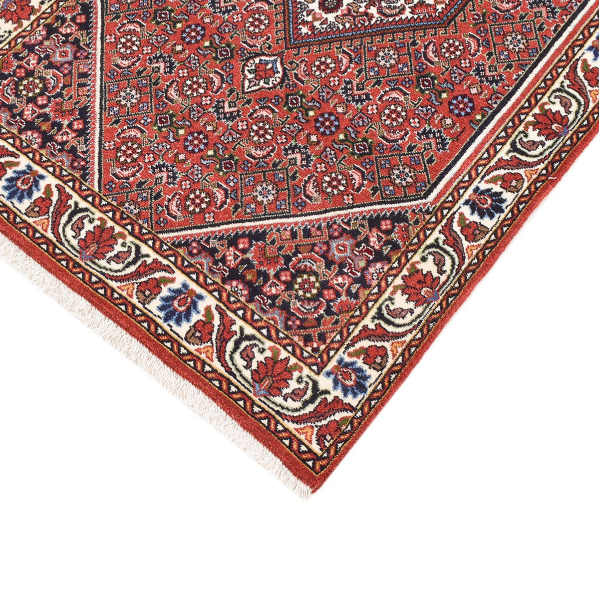 Tapis persan - Bidjar - 141 x 82 cm - rouille