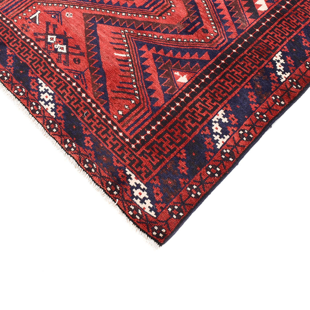 Tapis persan - Nomadic - 320 x 235 cm - rouge