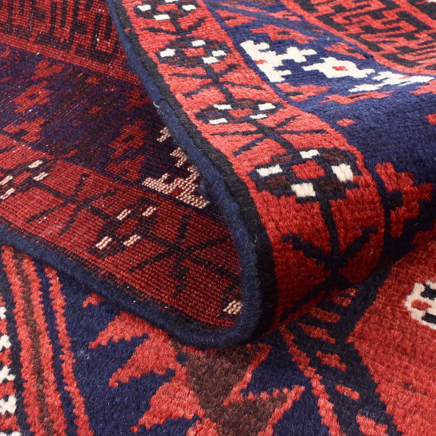 Tapis persan - Nomadic - 320 x 235 cm - rouge
