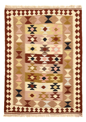Tapis Kelim - Oriental - 148 x 111 cm - multicolore