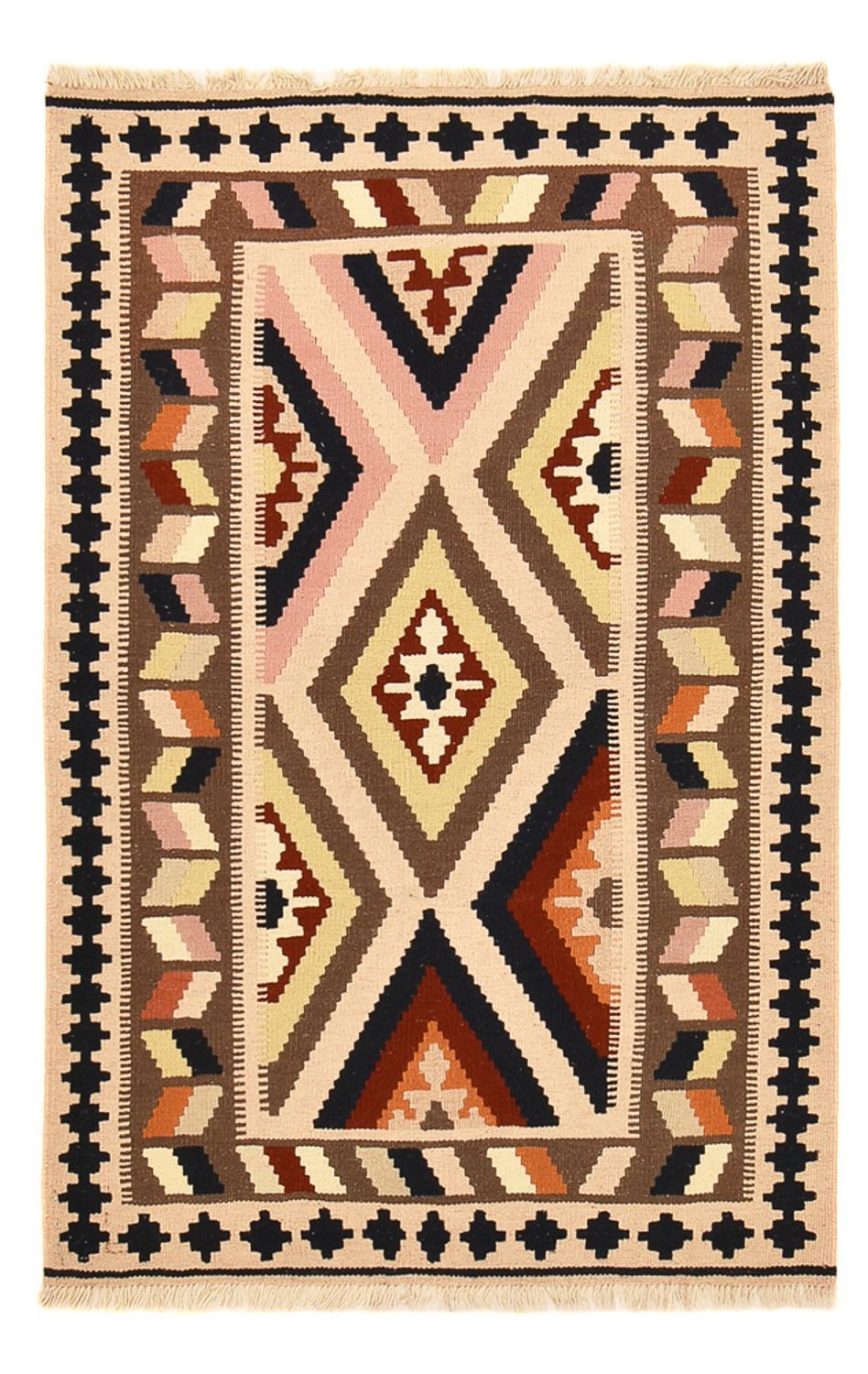 Tapis Kelim - Oriental - 152 x 100 cm - multicolore