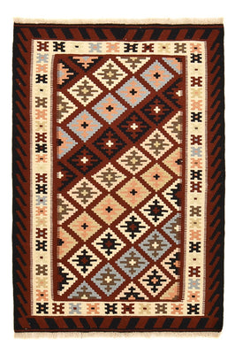 Tapis Kelim - Oriental - 146 x 102 cm - multicolore