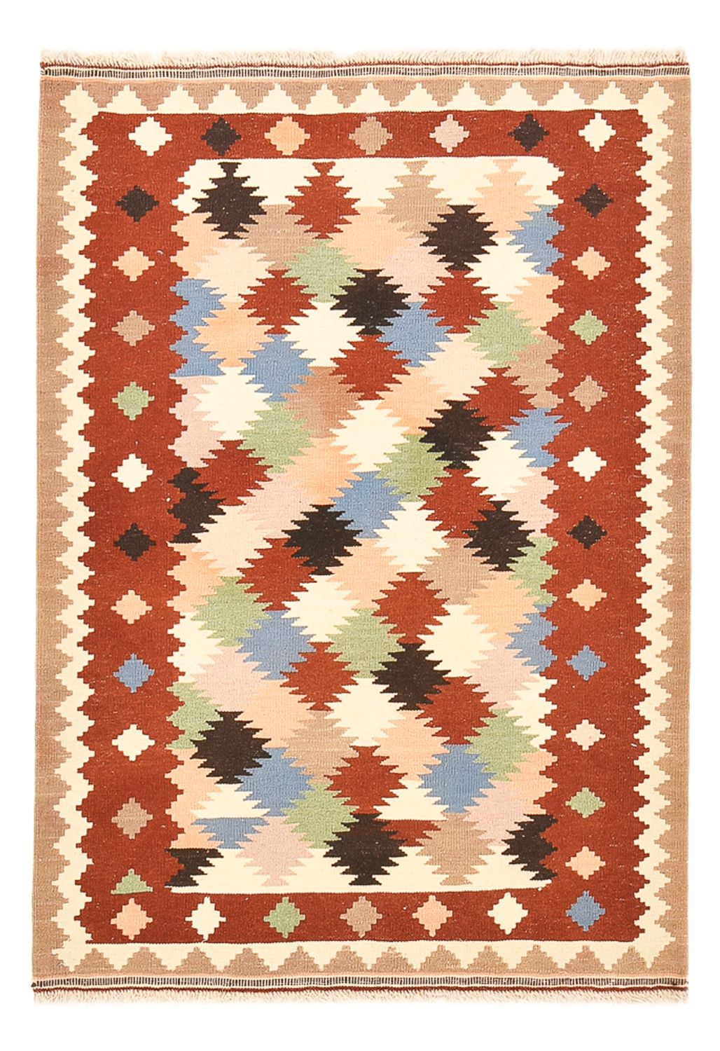 Tapis Kelim - Oriental - 150 x 105 cm - multicolore