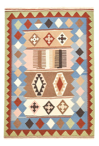 Tapis Kelim - Oriental - 144 x 102 cm - multicolore