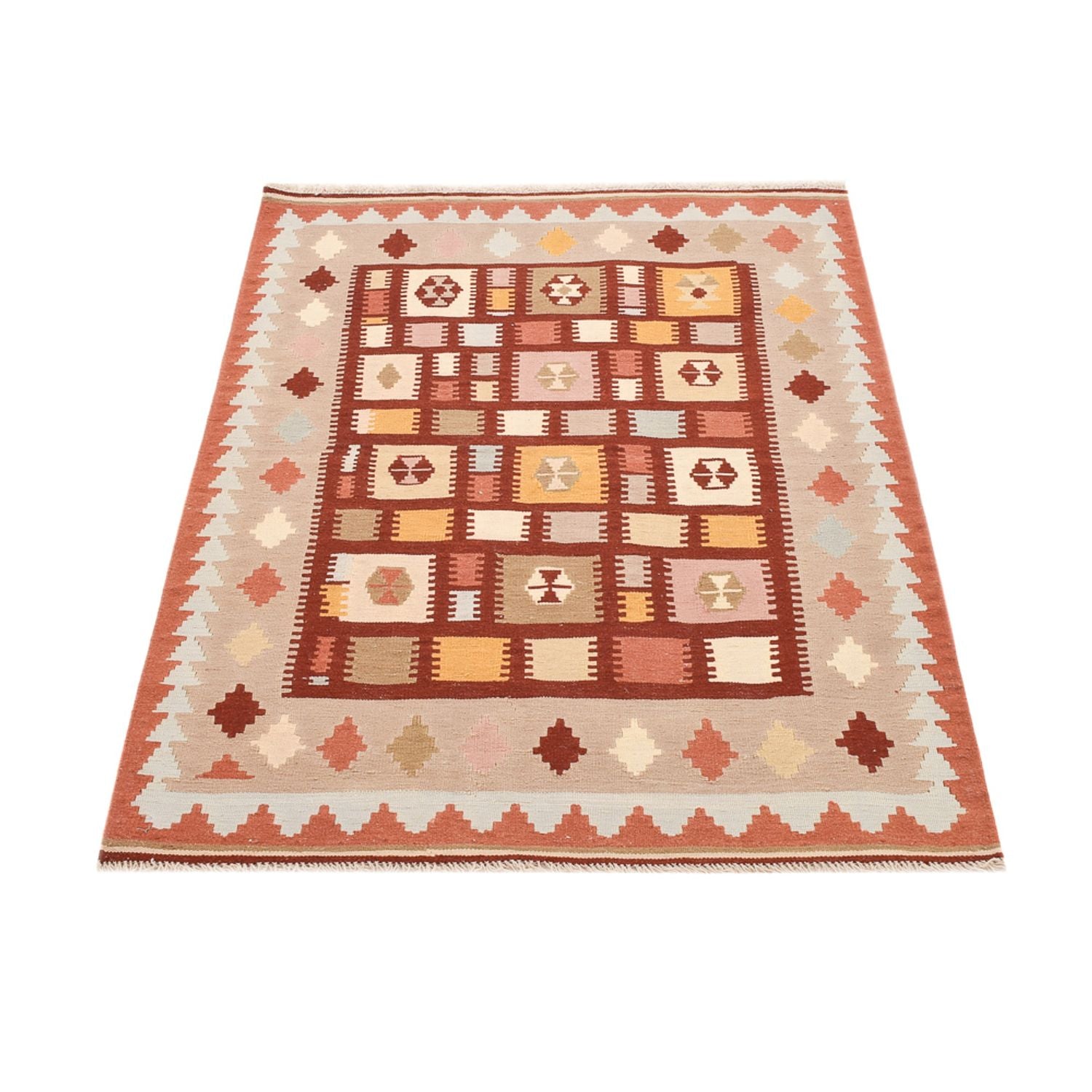 Tapis Kelim - Oriental - 147 x 103 cm - multicolore