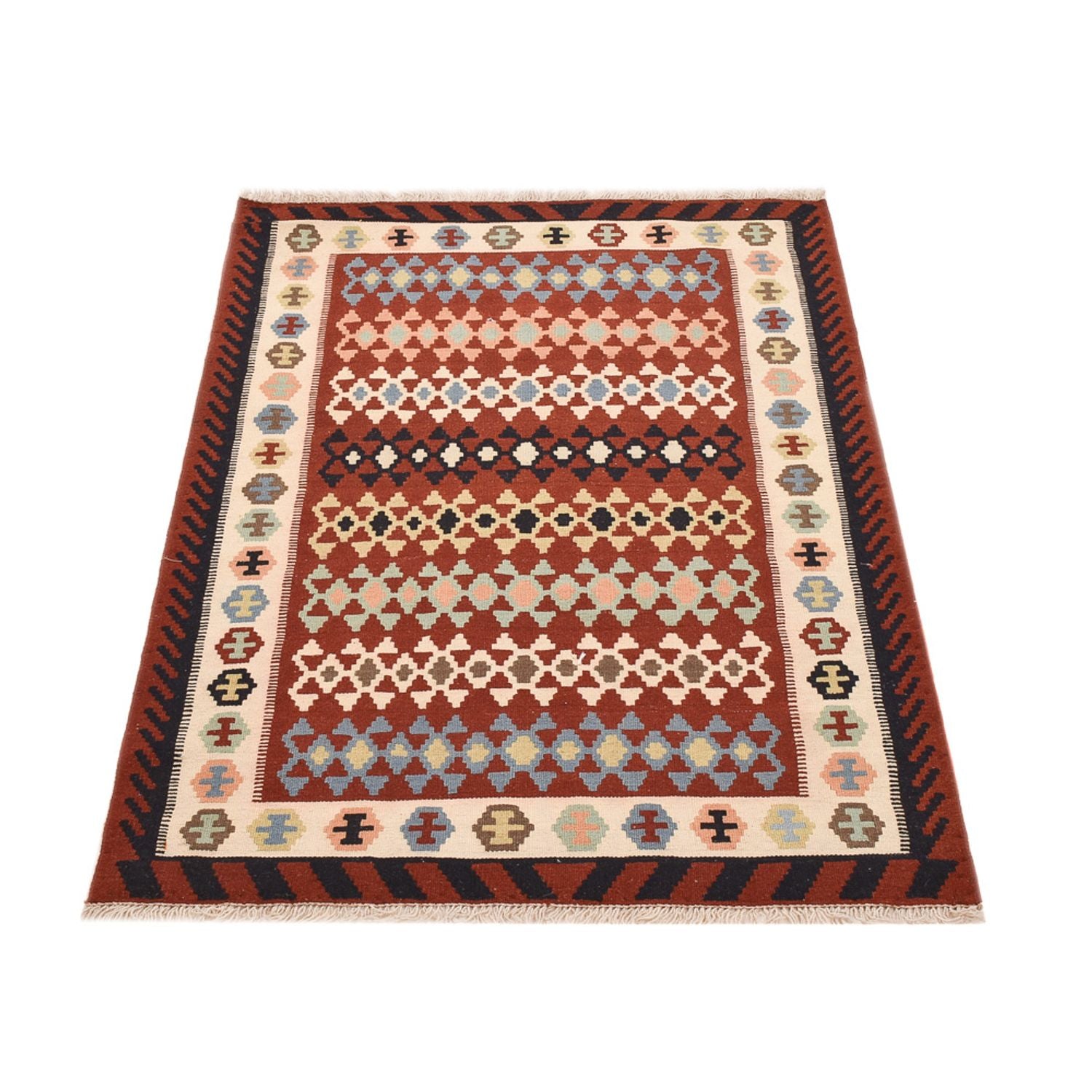 Tapis Kelim - Oriental - 148 x 100 cm - multicolore