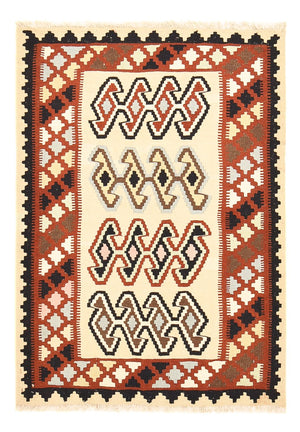 Tapis Kelim - Oriental - 148 x 105 cm - multicolore