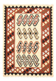 Kilim de Fars Tapis 105x148cm