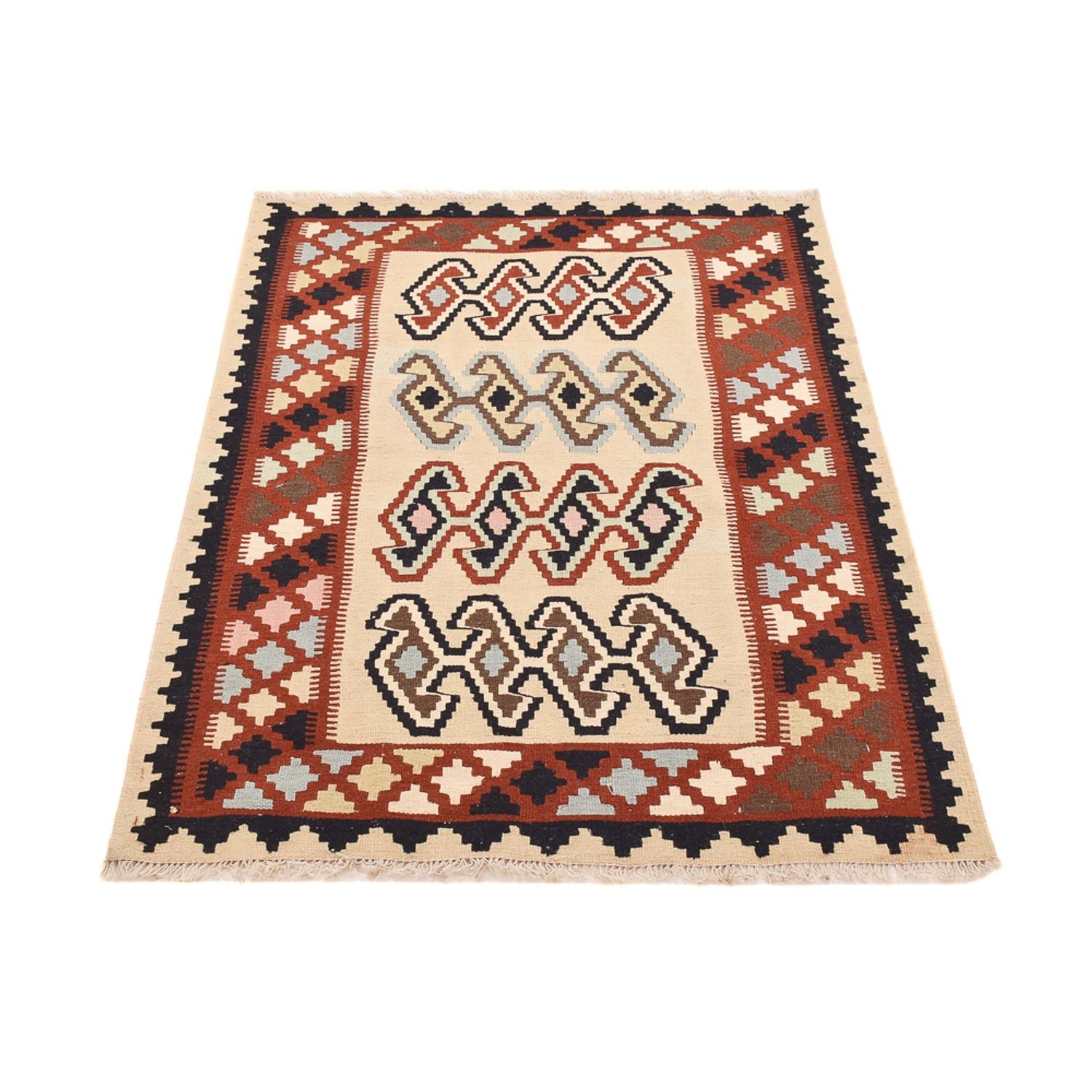 Tapis Kelim - Oriental - 148 x 105 cm - multicolore