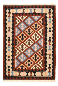 Tapis Kelim - Oriental - 146 x 100 cm - multicolore