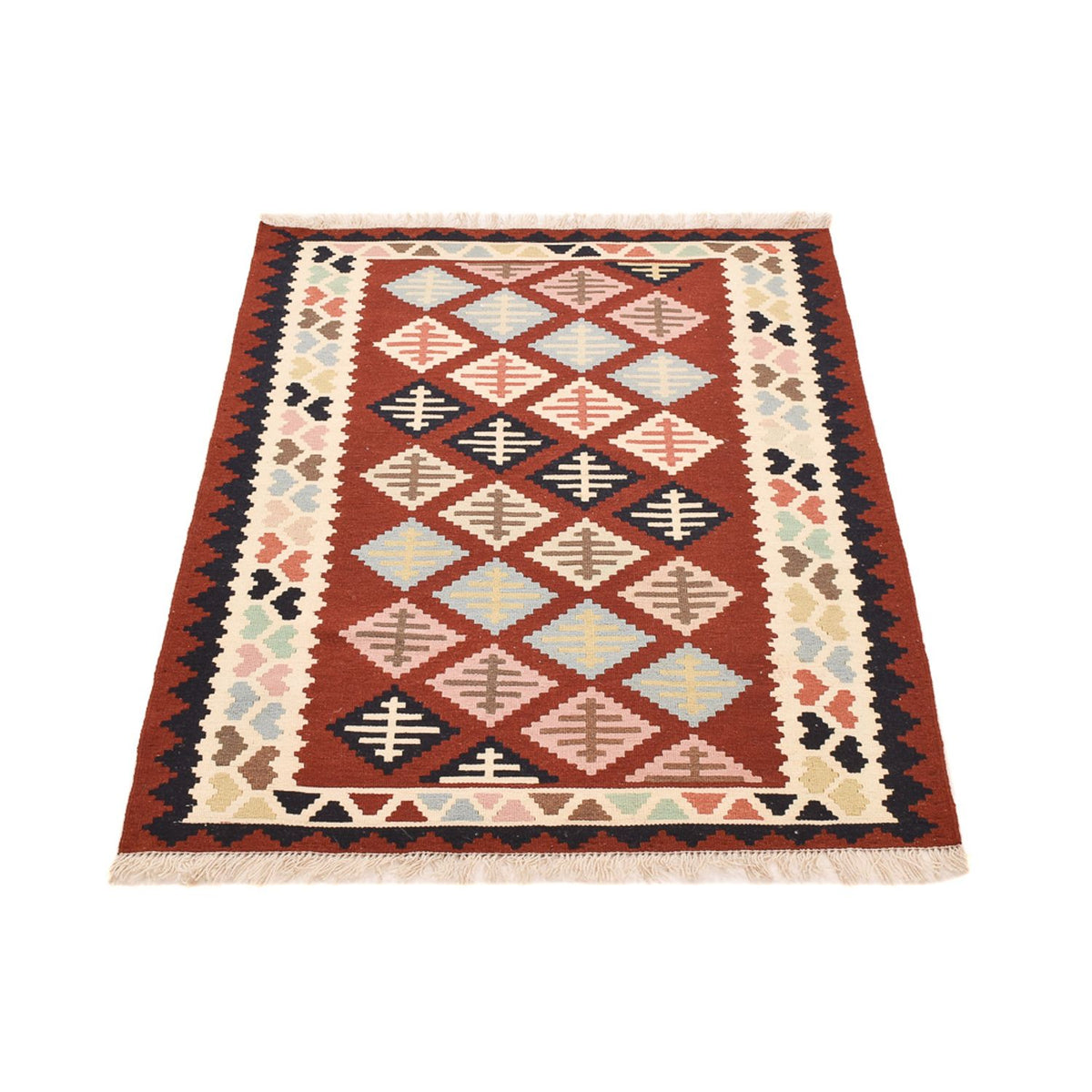 Tapis Kelim - Oriental - 147 x 103 cm - multicolore