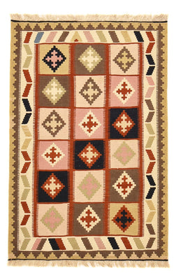 Tapis Kelim - Oriental - 146 x 100 cm - multicolore