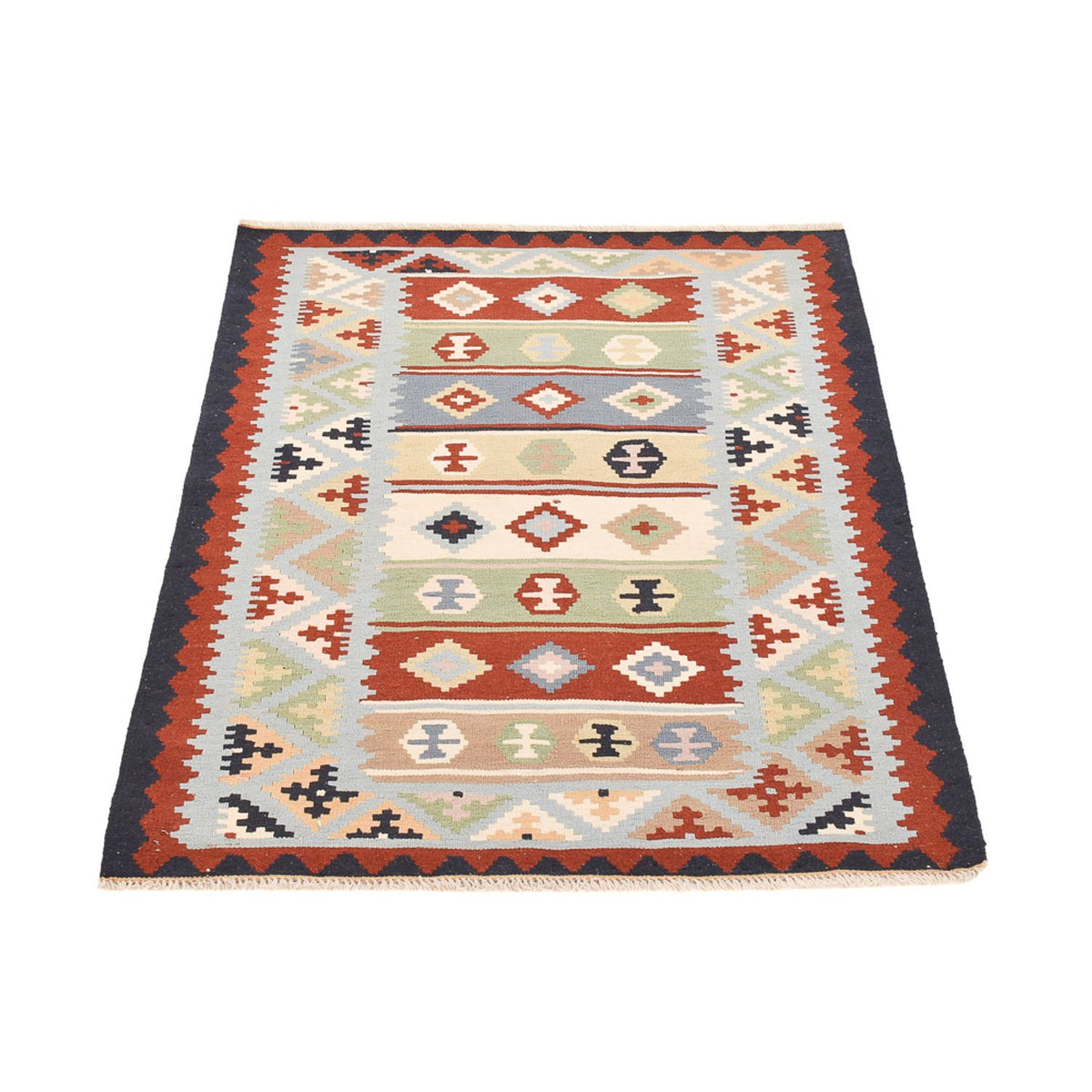 Tapis Kelim - Oriental - 146 x 103 cm - multicolore