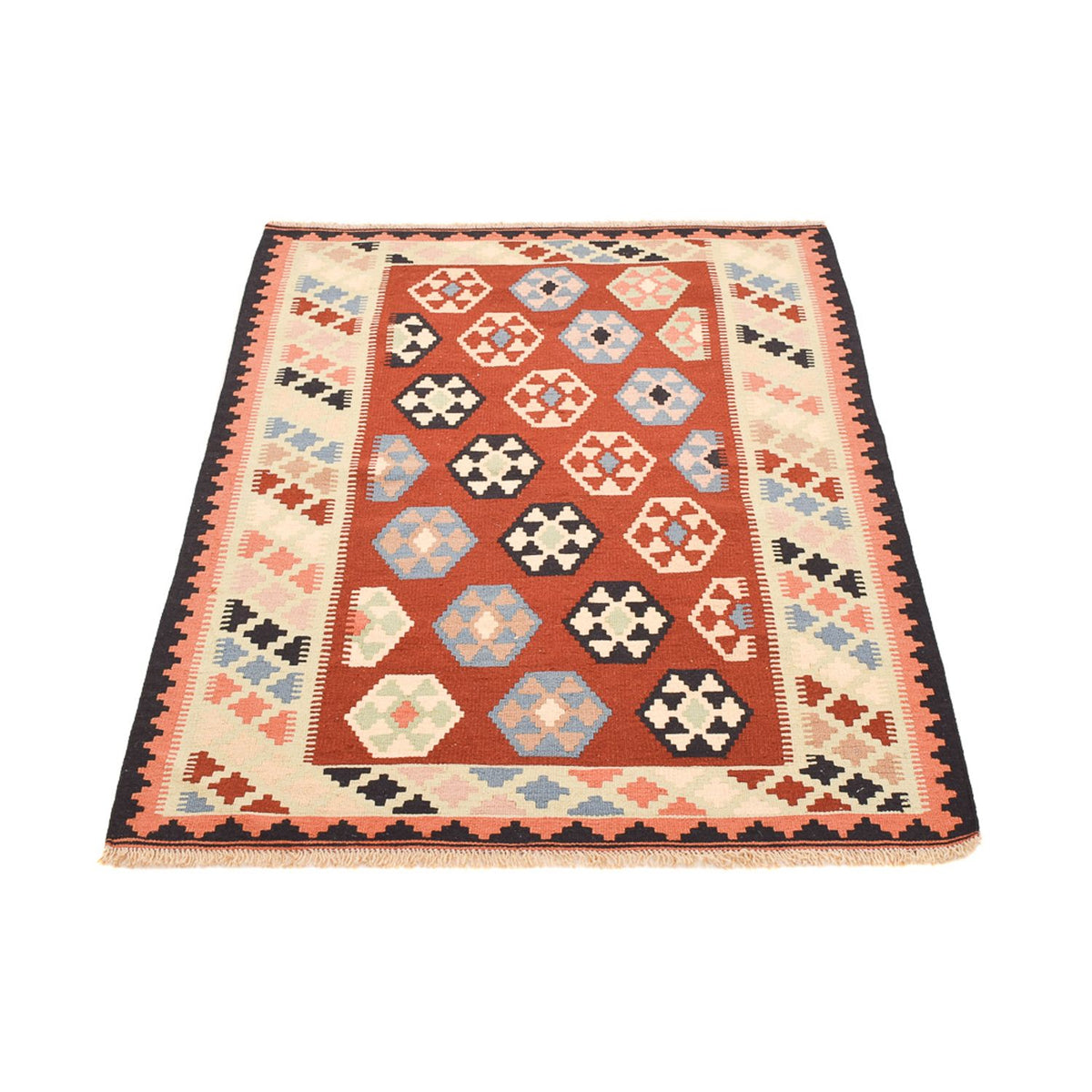 Tapis Kelim - Oriental - 149 x 103 cm - multicolore