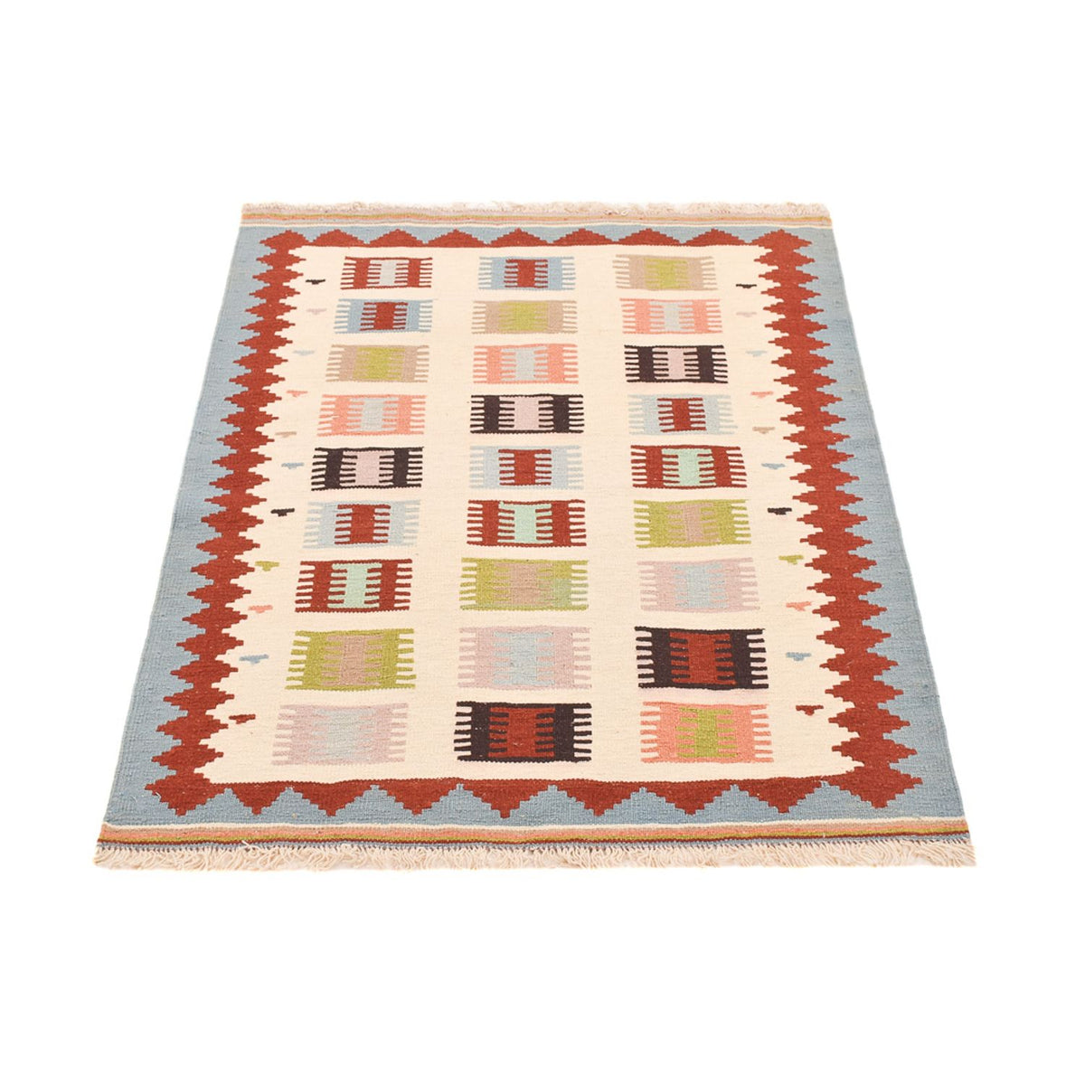 Tapis Kelim - Oriental - 140 x 97 cm - multicolore