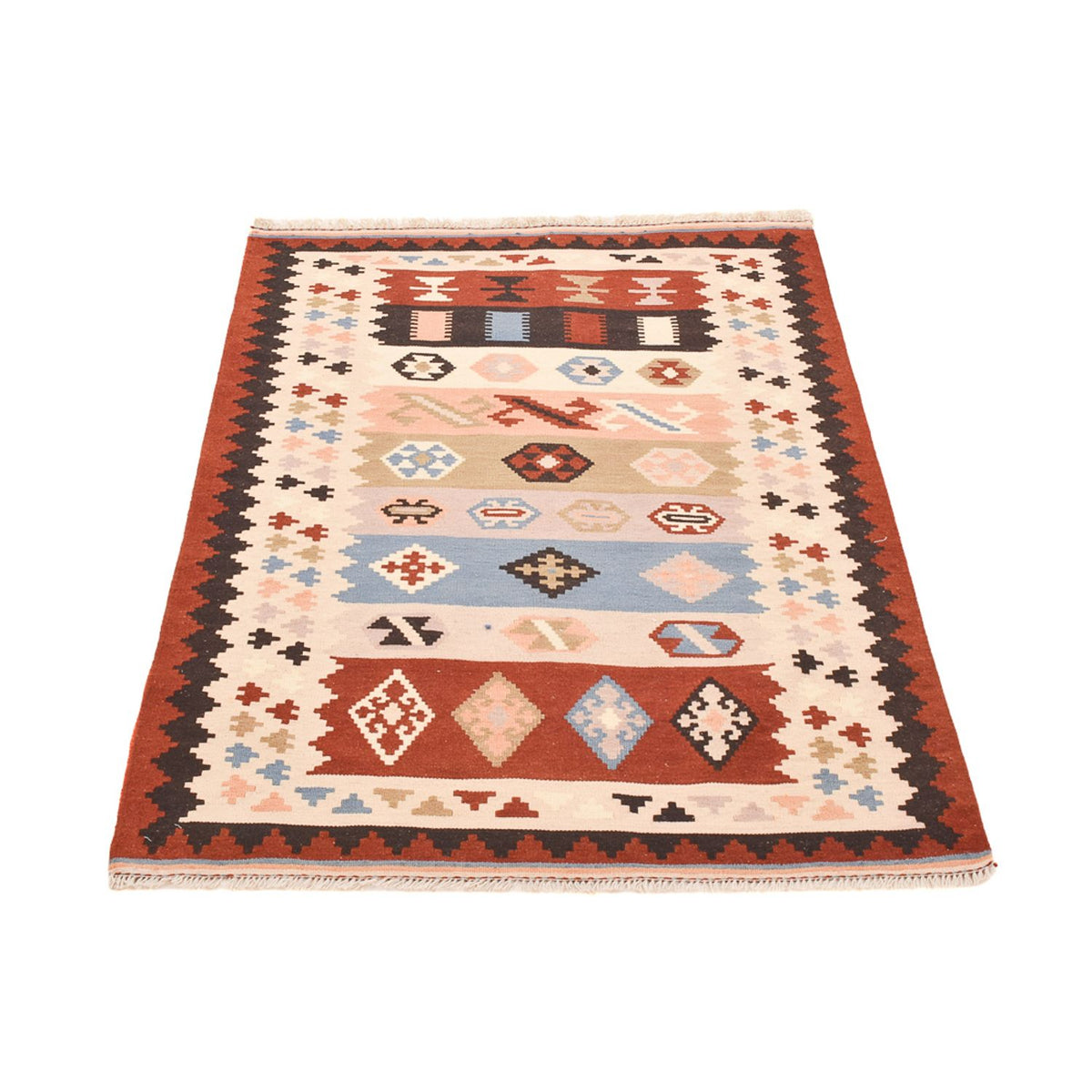 Tapis Kelim - Oriental - 150 x 103 cm - multicolore