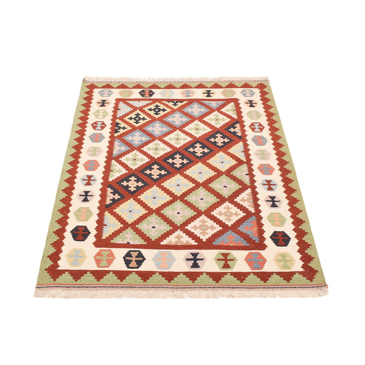 Tapis Kelim - Oriental - 148 x 105 cm - multicolore
