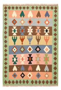 Tapis Kelim - Oriental - 156 x 109 cm - multicolore