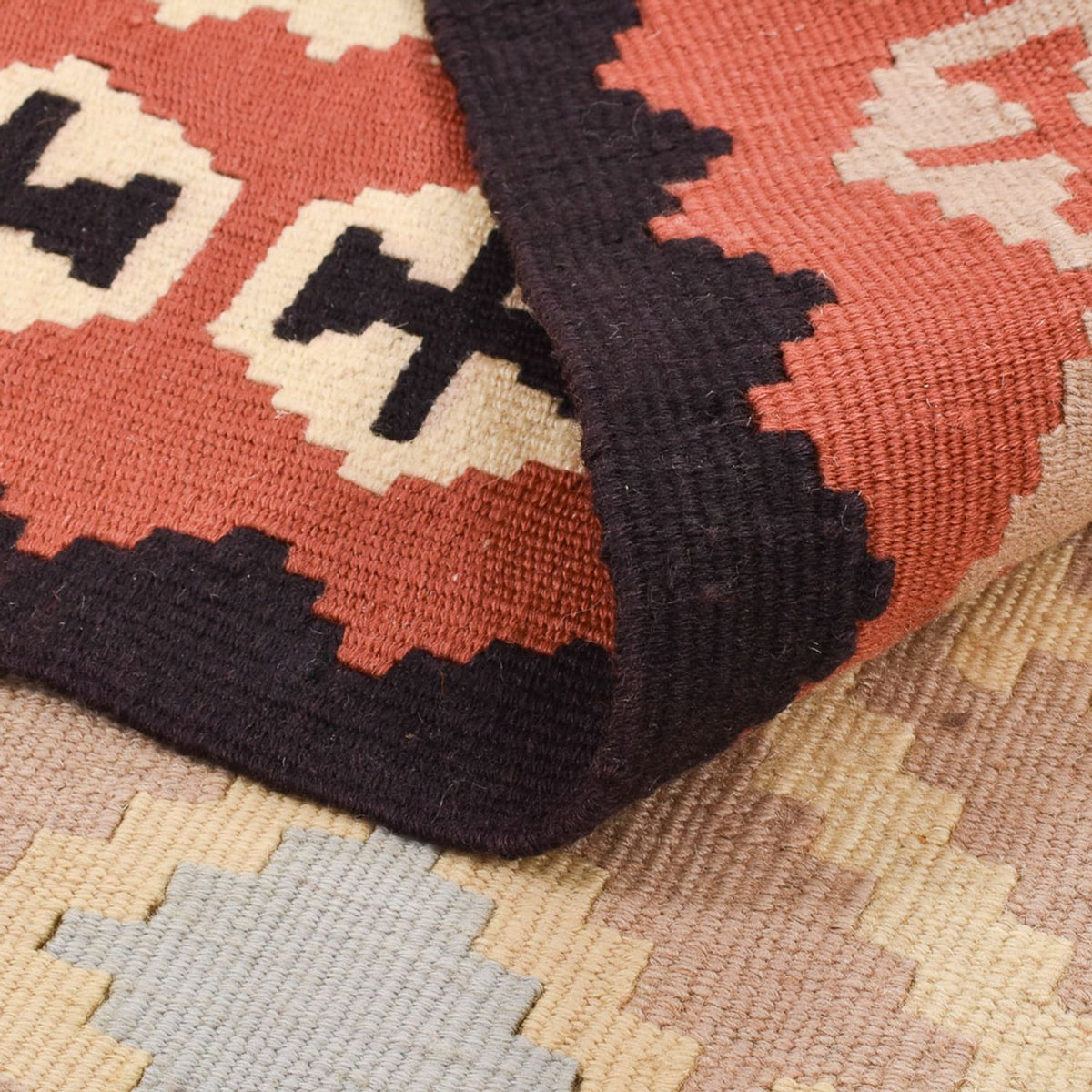 Tapis Kelim - Oriental - 145 x 102 cm - multicolore