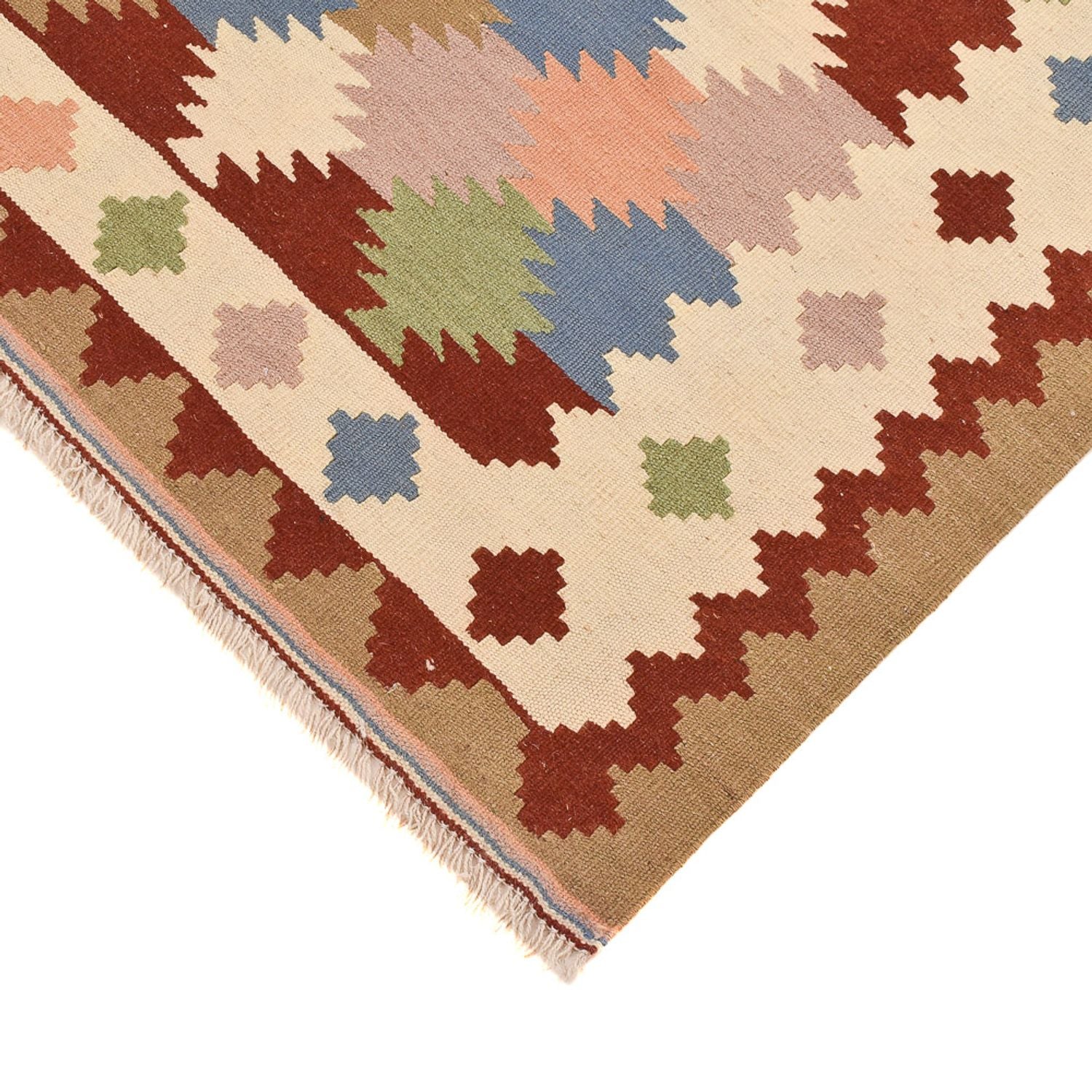 Tapis Kelim - Oriental - 145 x 106 cm - multicolore