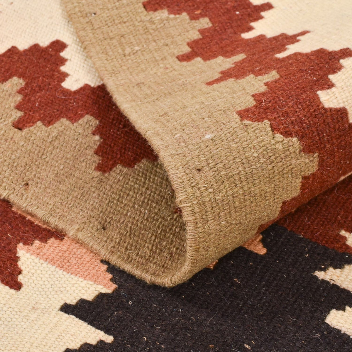 Tapis Kelim - Oriental - 145 x 106 cm - multicolore