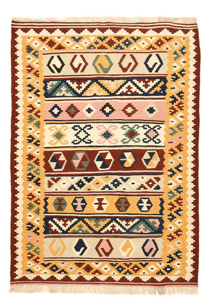 Tapis Kelim - Oriental - 144 x 105 cm - multicolore