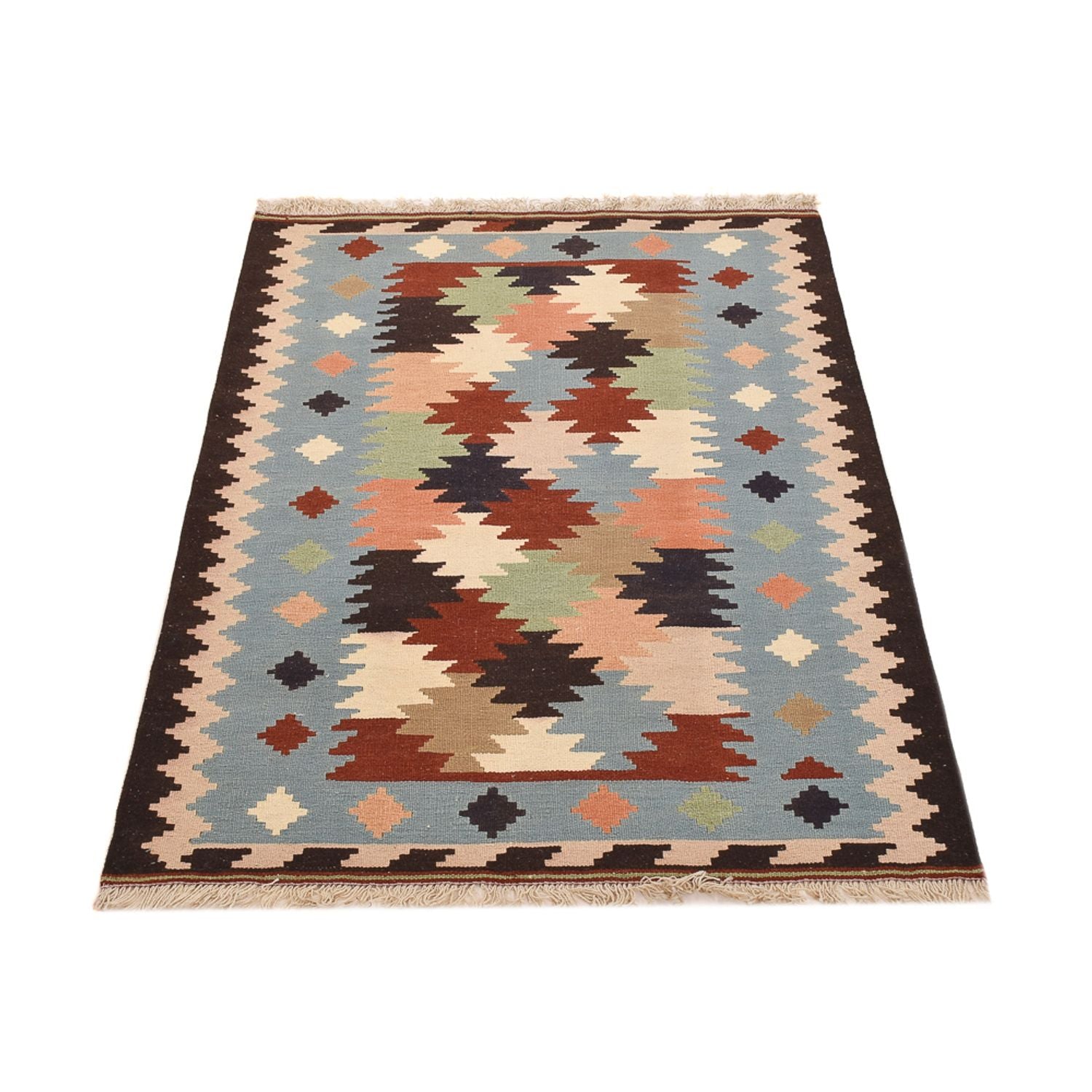 Tapis Kelim - Oriental - 147 x 97 cm - multicolore