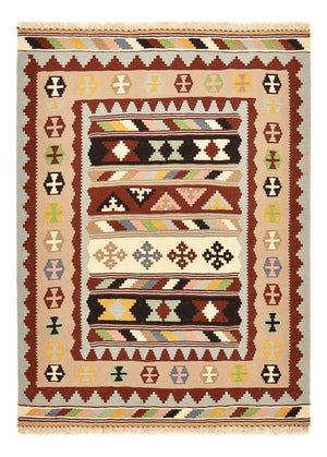 Tapis Kelim - Oriental - 147 x 105 cm - multicolore