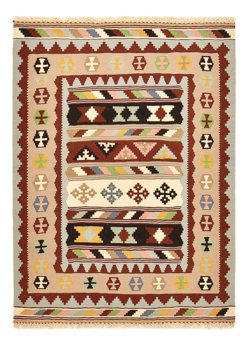Tapis Kelim - Oriental - 147 x 105 cm - multicolore